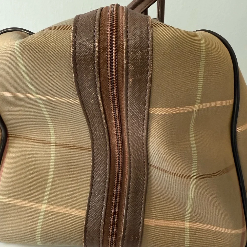 PRE OWNED Burberry Nova Check Boston Bag 50cm - Picture 5 of 7